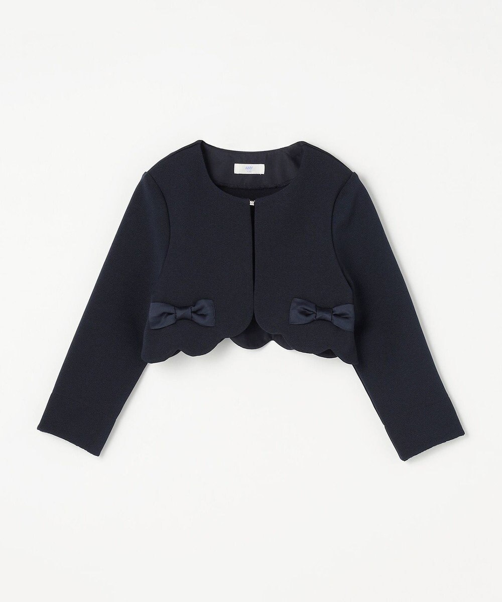 ANY KIDS リボン ボレロジャケット 