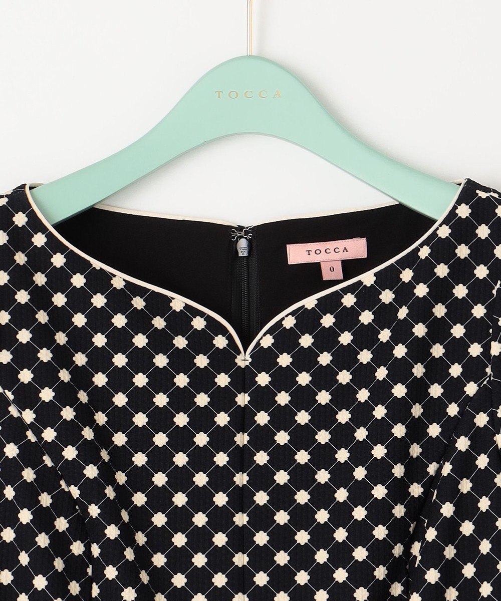 TOCCA 【洗える！】CLOVER STAMP ドレス 