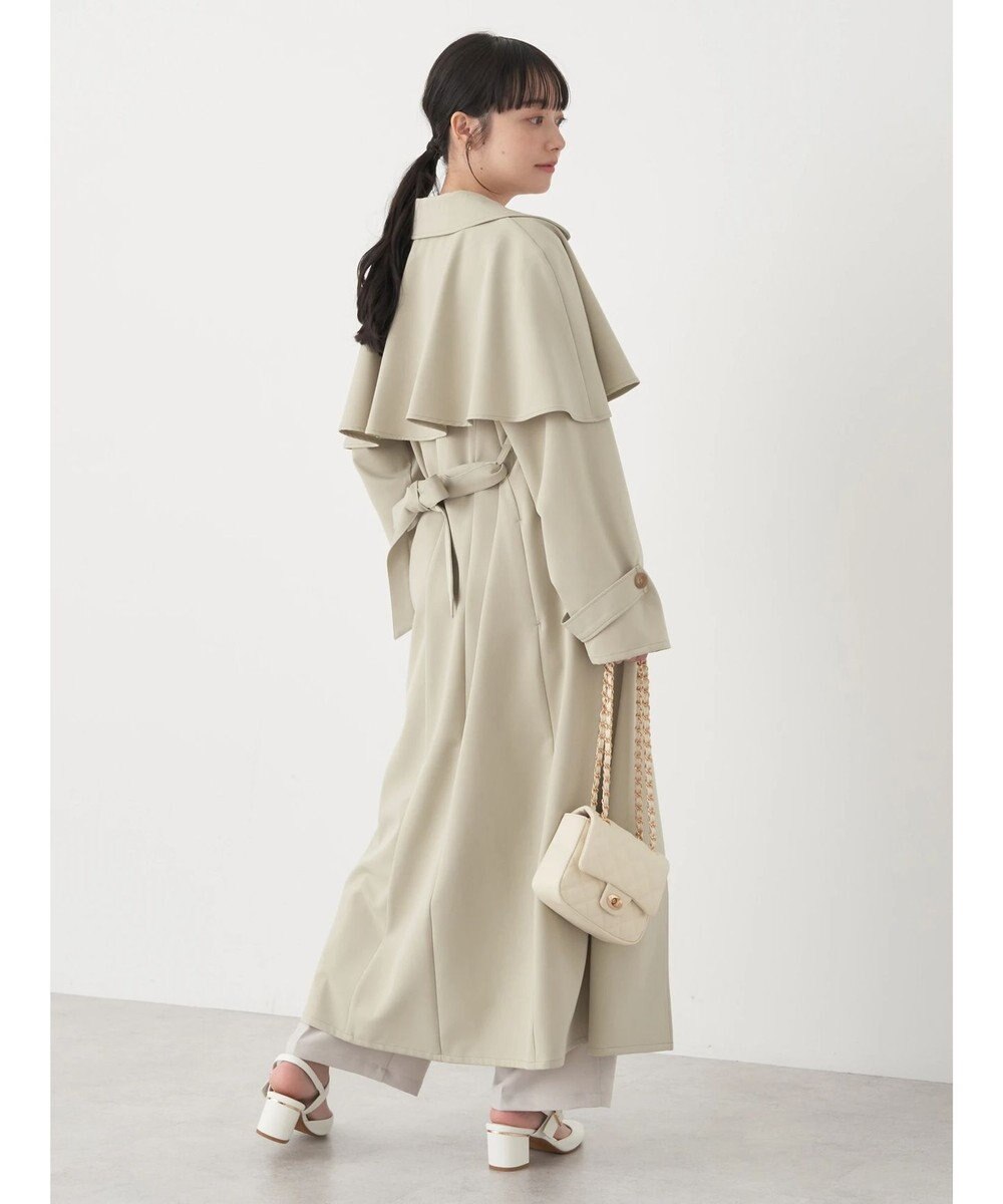 earth music&ecology ２ＷＡＹケープトレンチコート 