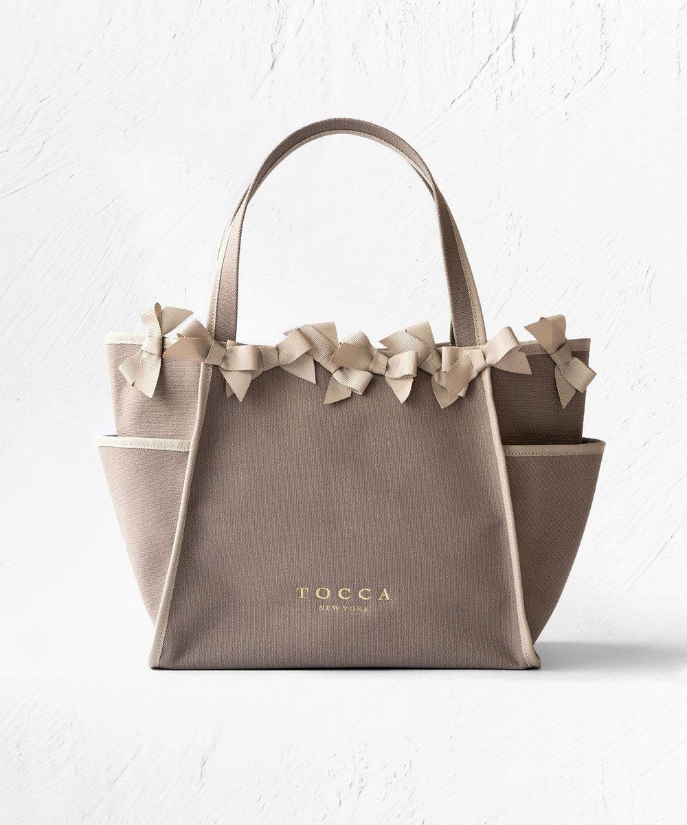 OCTUPLE RIBBON TOTE L トートバッグ L / TOCCA | ファッション通販