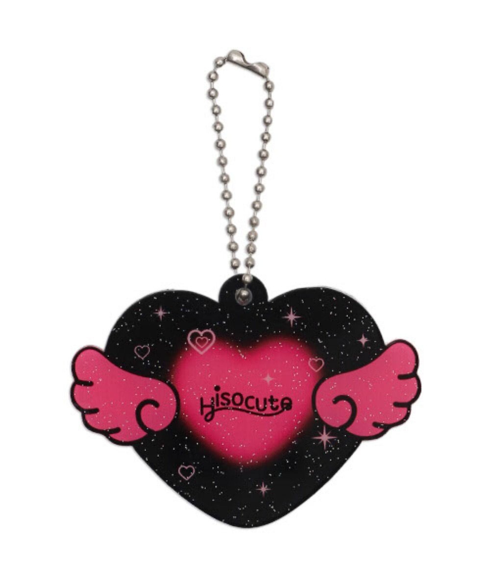 WEGO 【痛バ＆推し活グッズ】ハートエンジェルIDフォトケースキーホルダー 