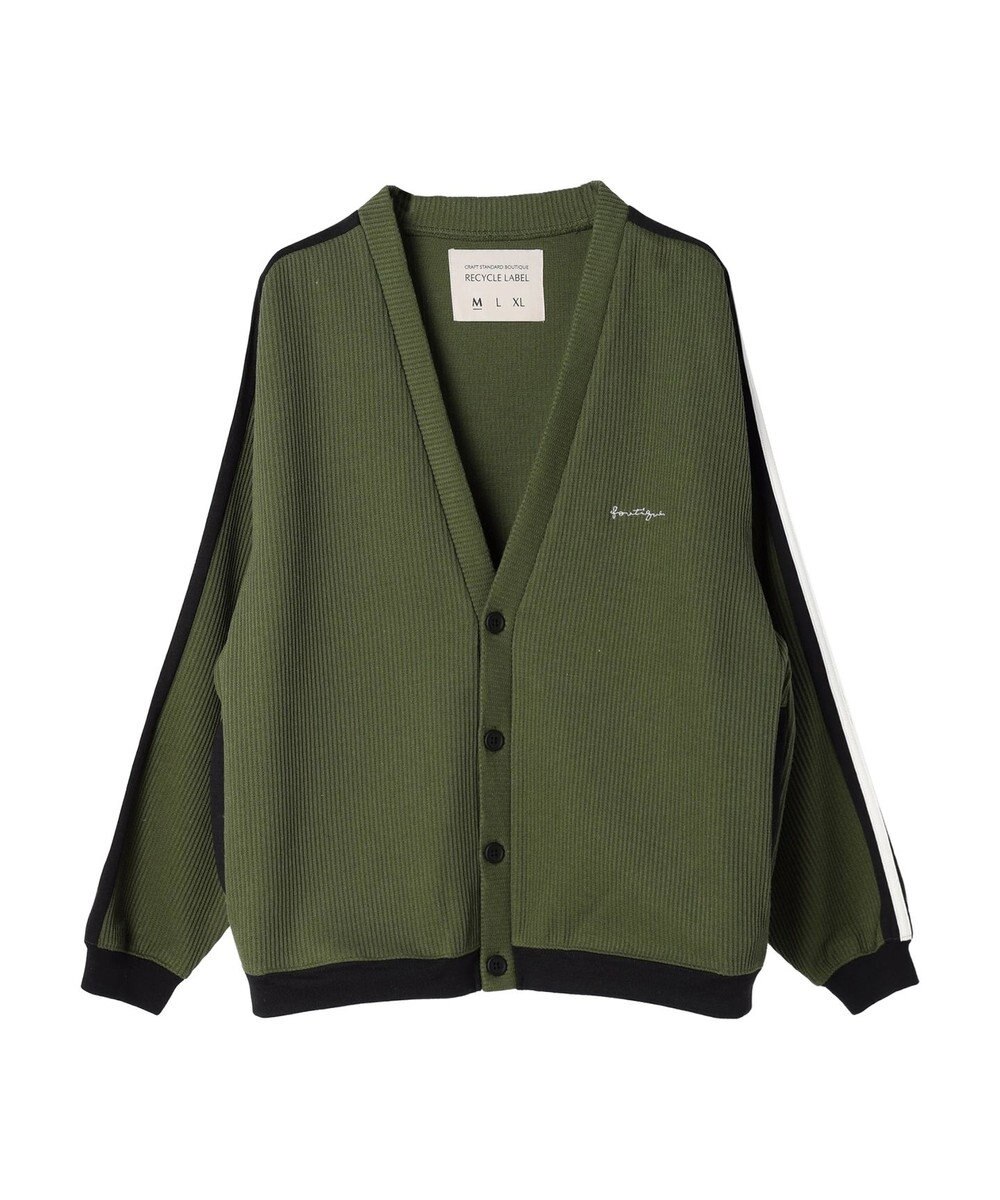CRAFT STANDARD BOUTIQUE 【リサイクル】ラインカーディガン 