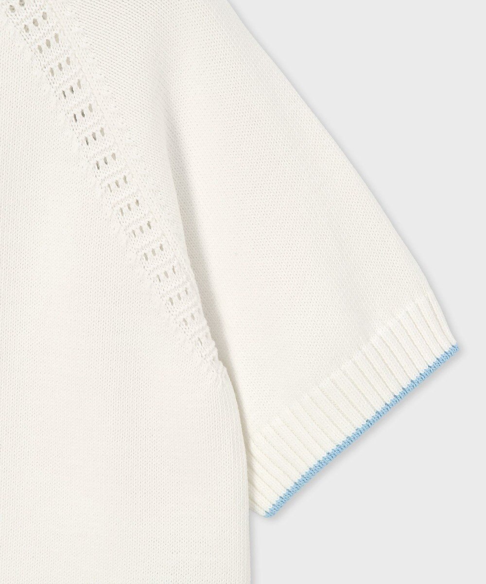 Paul Smith コットンアイレット ショートスリーブ カーディガン 