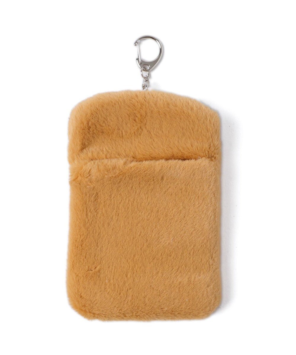 WEGO ふわふわぬいカードホルダーキーホルダーA 