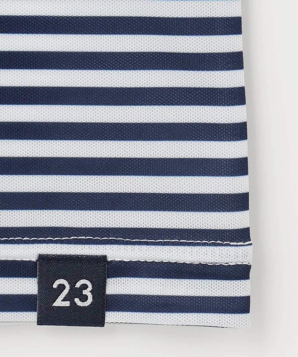 23区GOLF 【WOMEN】５０ｄカノコボーダー インナーシャツ 