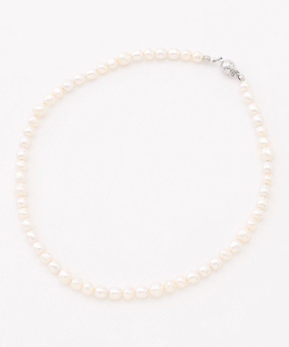 J.PRESS LADIES ランダムパール マグネット ネックレス 