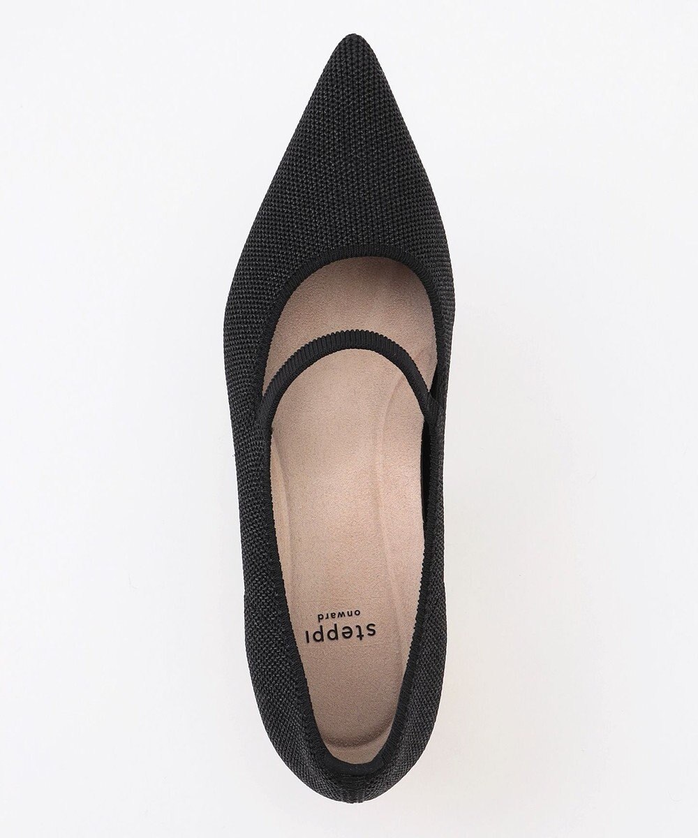 steppi 【洗える/撥水】パールヒール パンプス 