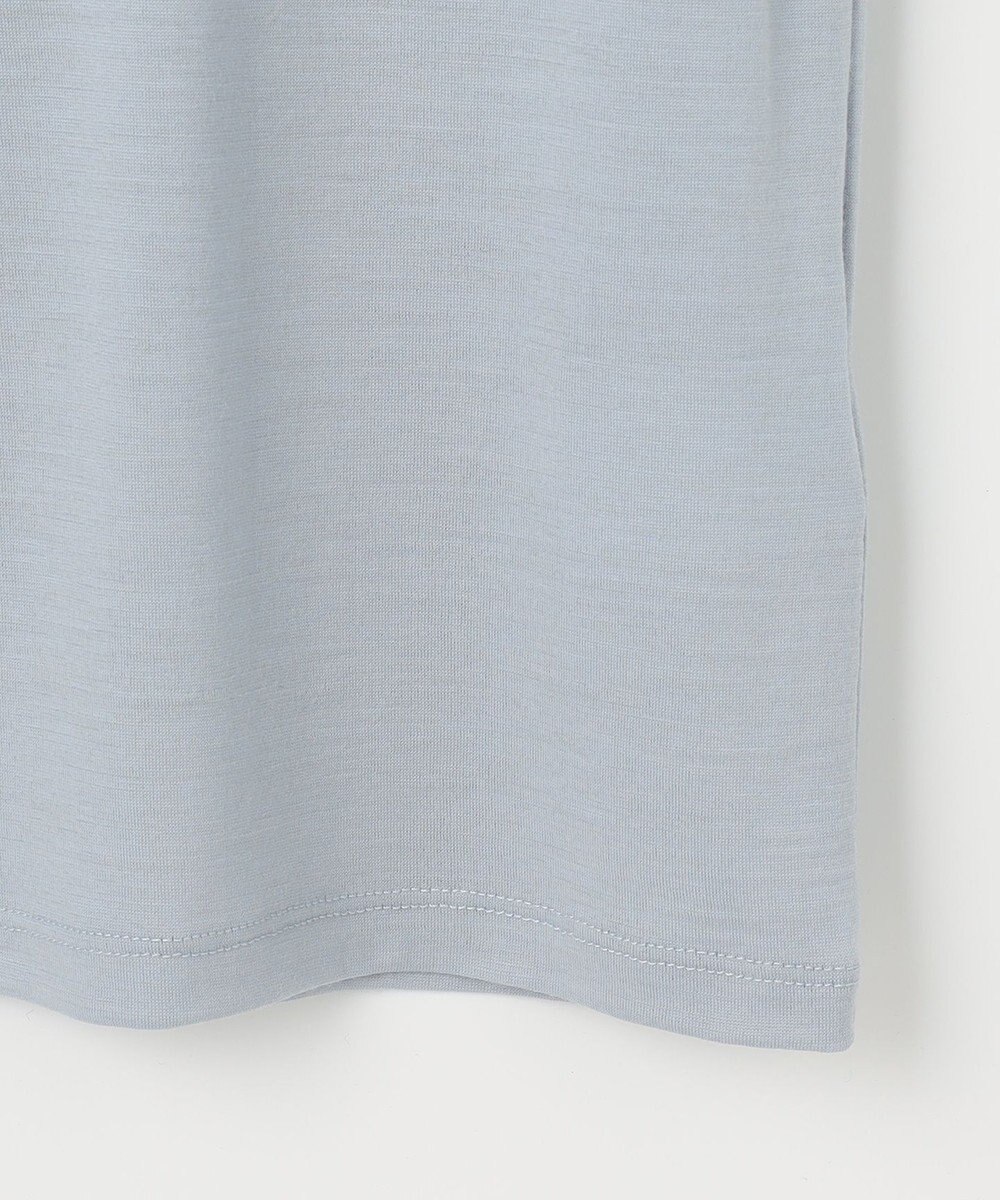 J.PRESS LADIES ウォッシャブルウール タック ドットレース カットソー 