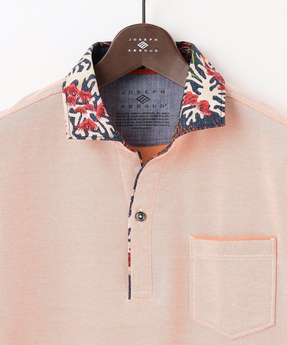 JOSEPH ABBOUD 【日経スタイルマガジン掲載・KAHALAコラボ・高機能】カハラ アロハ ダディ 半袖 ポロシャツ 