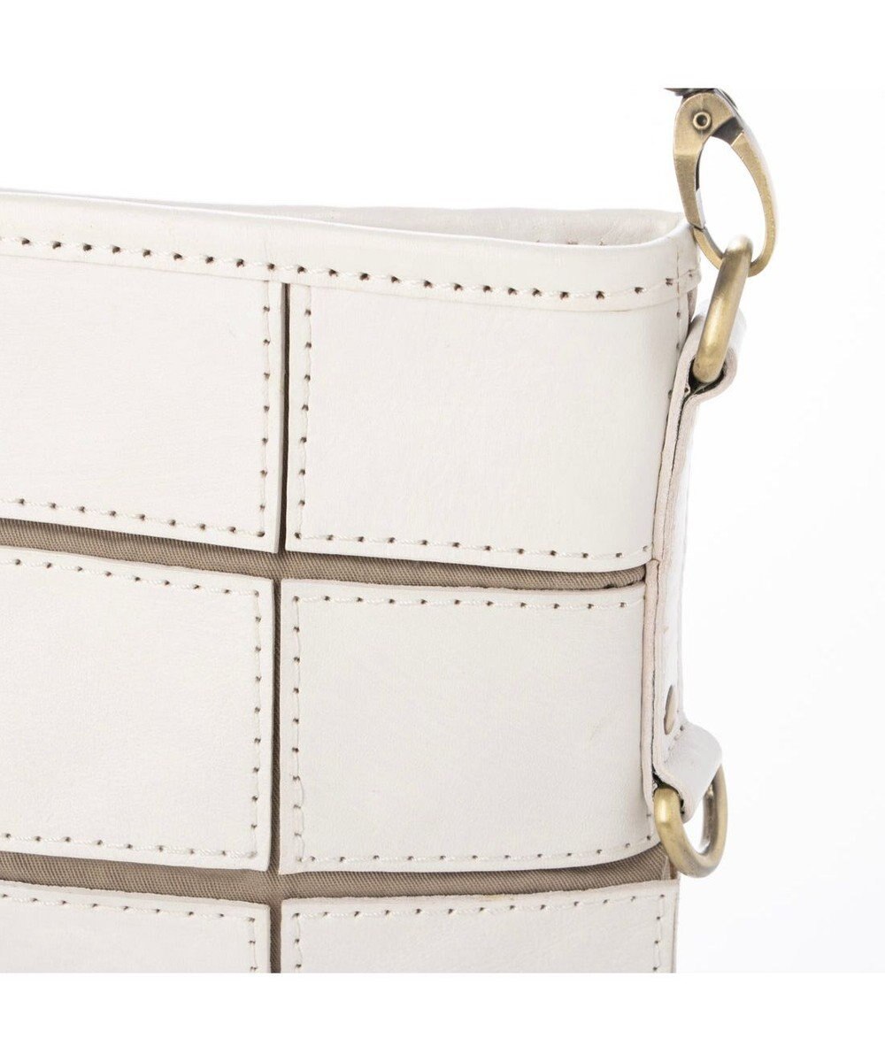 UNBILLION ピークスピーク PEAKS PEAK / 牛革パッチワーク口折れ2wayショルダー 