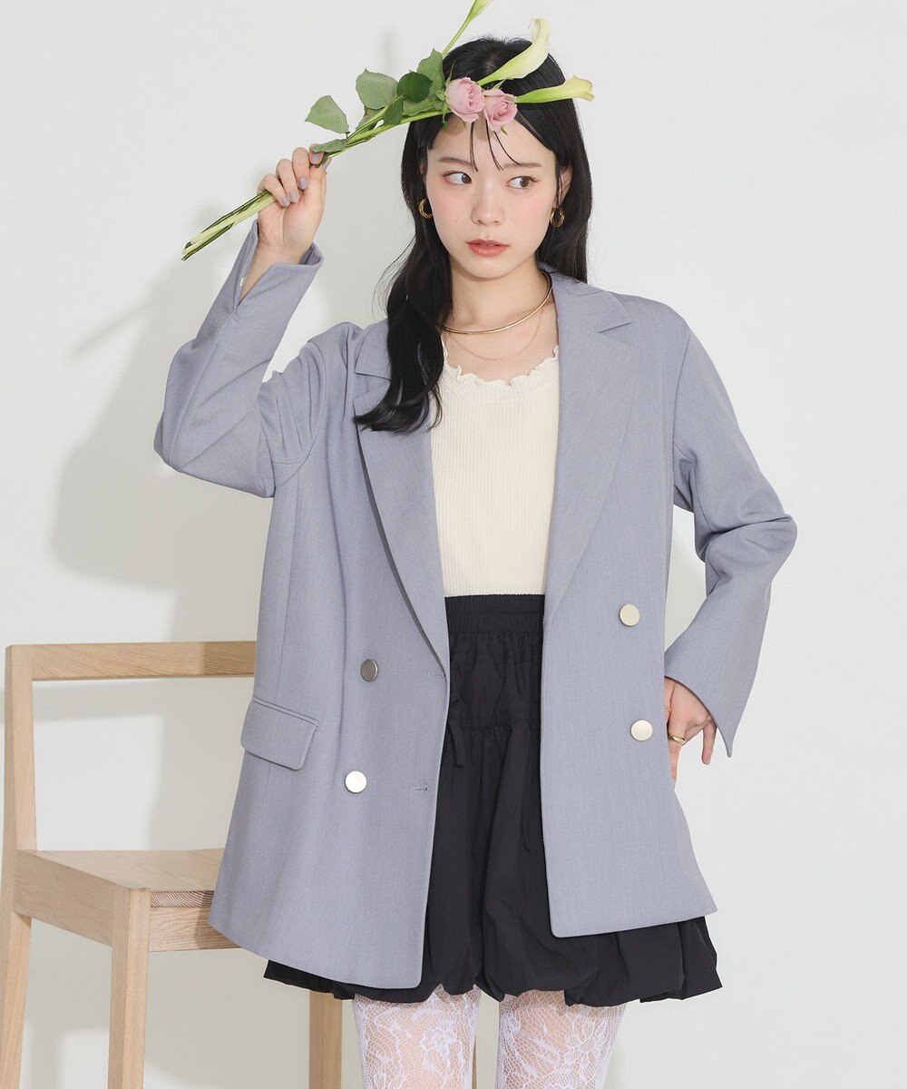 earth music&ecology ダブルテーラードジャケット 