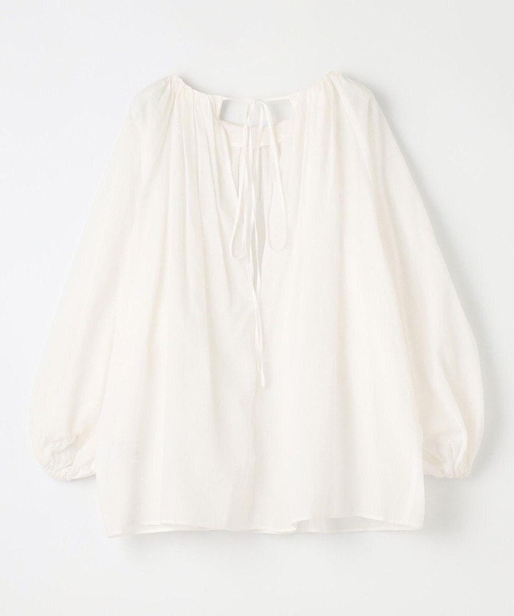 NAVE 【Nave　洗える】ボリュームボイル ブラウス 