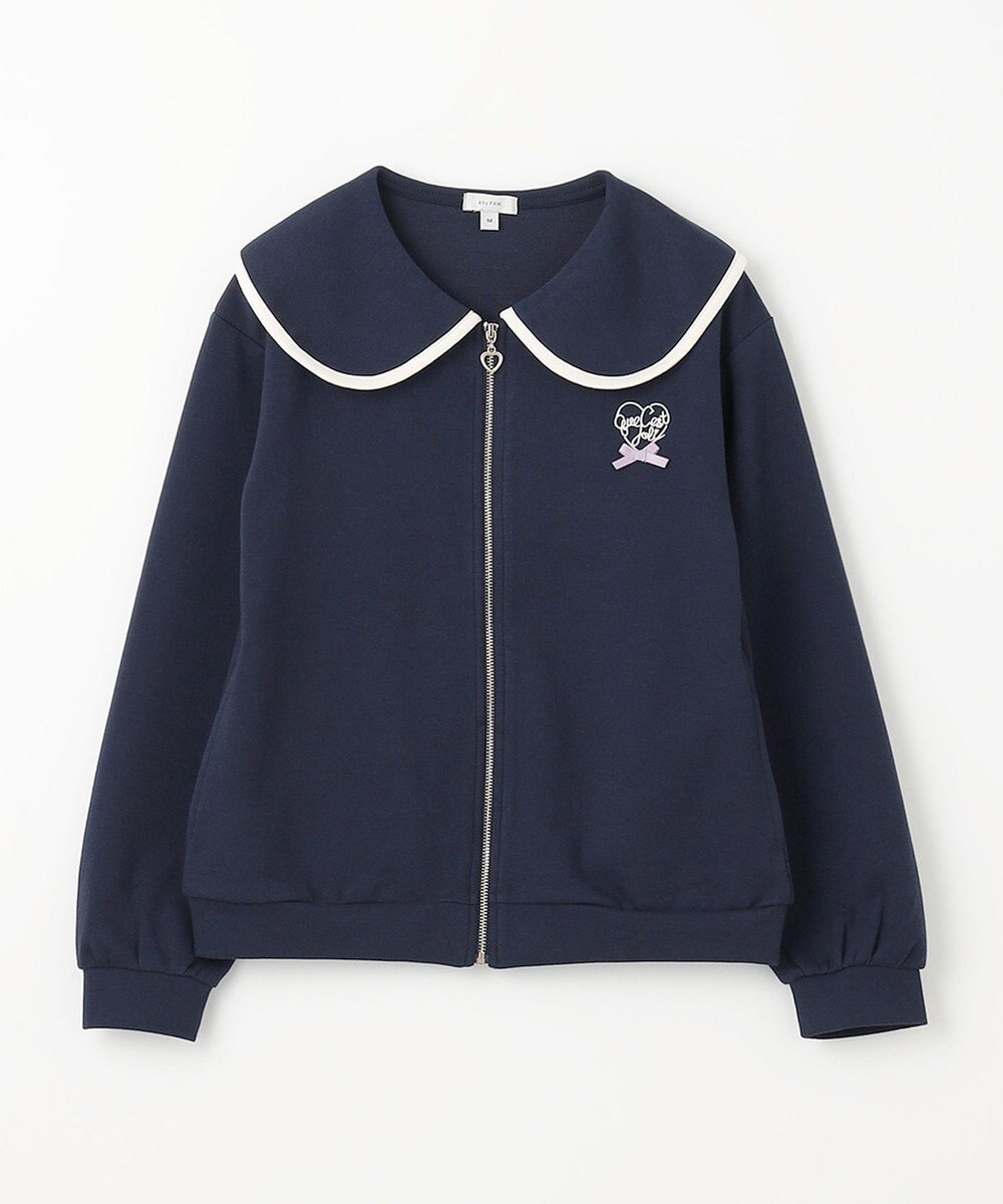 ANY KIDS セーラーカラー ブルゾン 