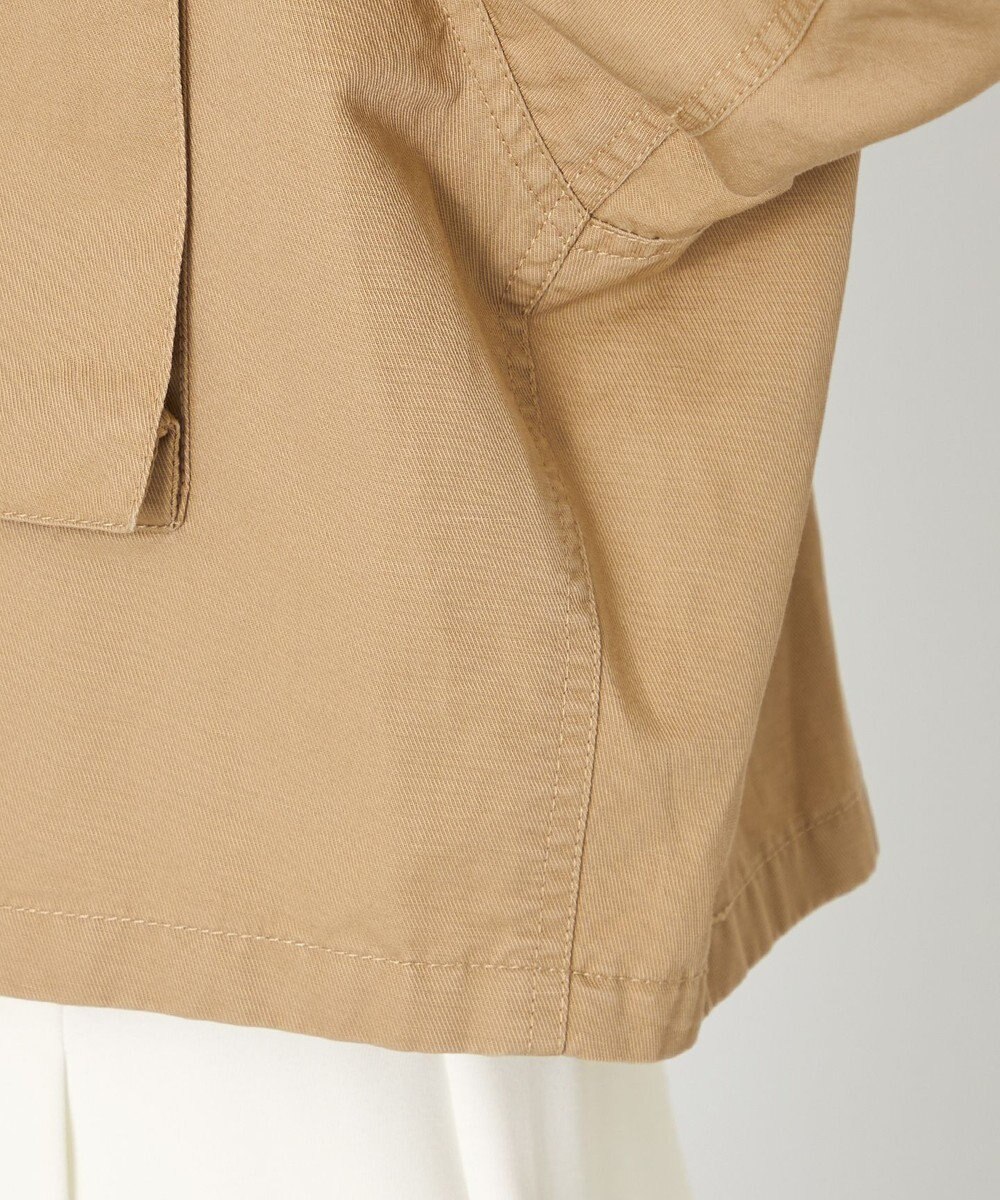 NAVE 【ReNAVE・セットアップ可/洗える】コットンリネンカルゼ ショートジャケット 