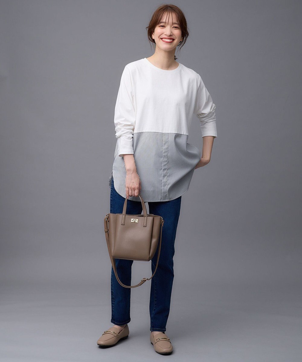 ANY シャツコンビテールＴシャツ 