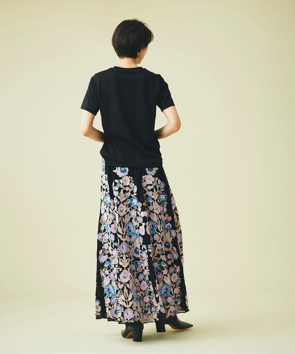 マルチフラワー刺繍スカート / GRACE CONTINENTAL | ファッション通販 ...
