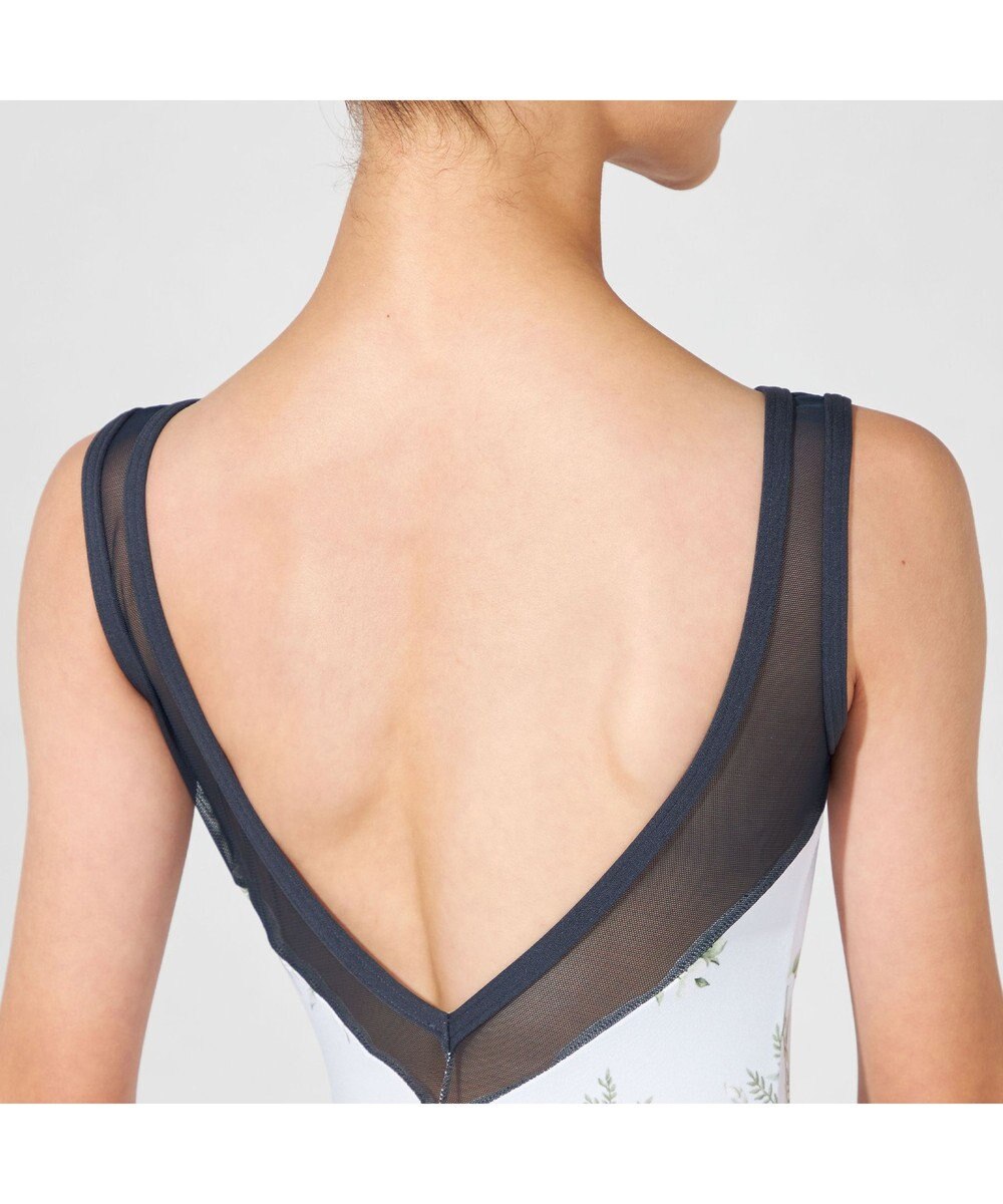 Chacott ノースリーブレオタード 