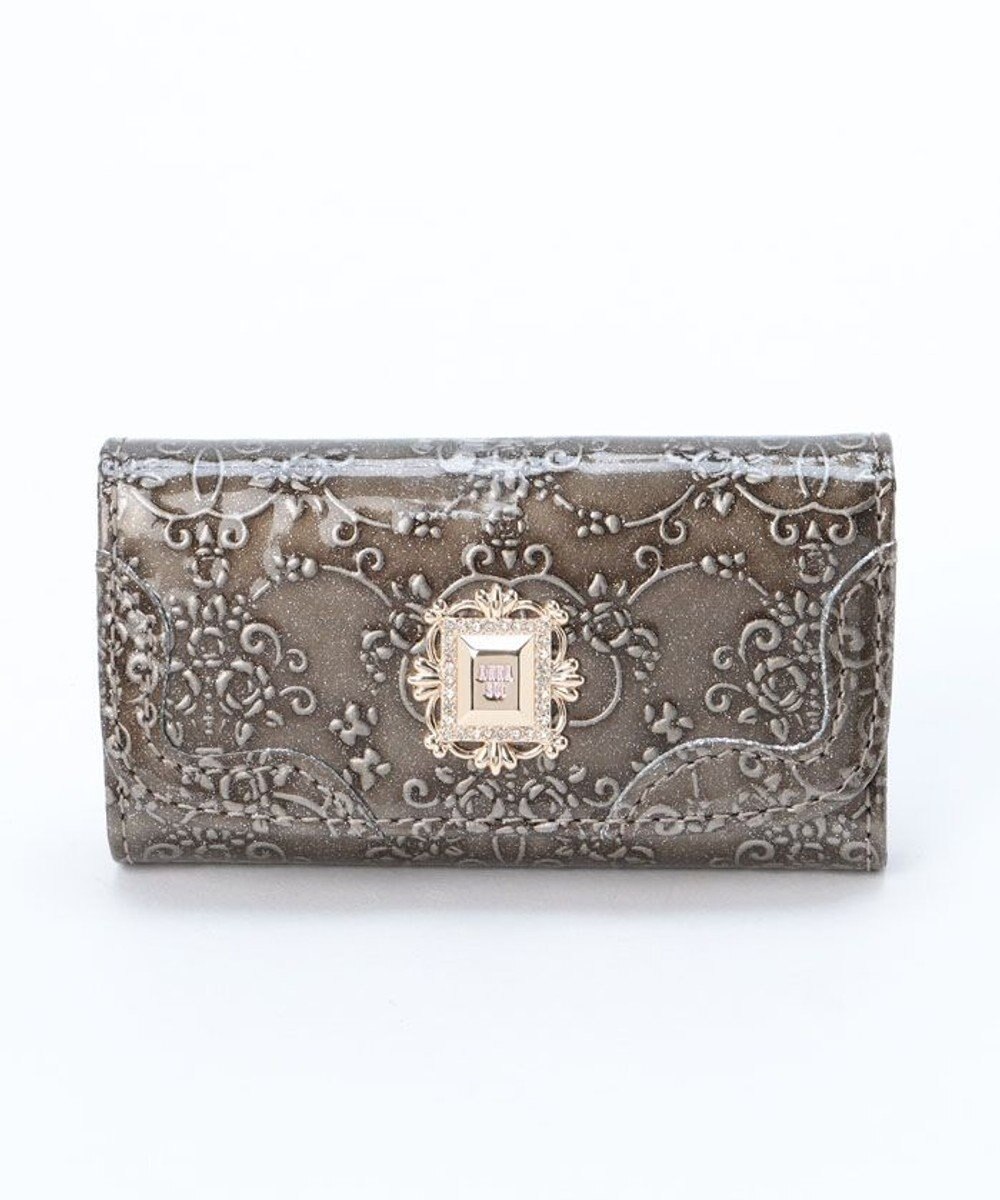 ANNA SUI ルーミー キーケース グレー