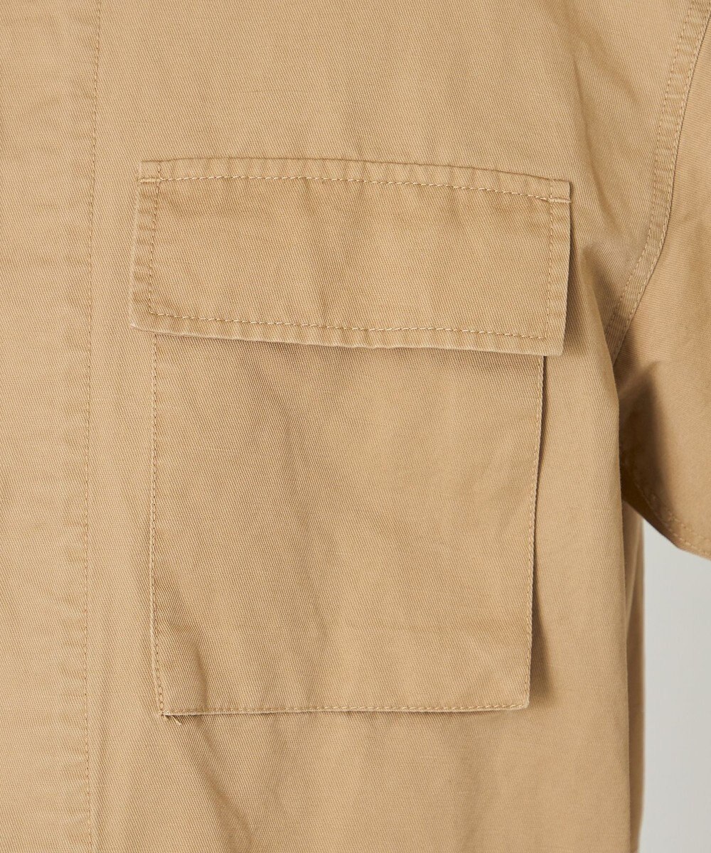 NAVE 【ReNAVE・セットアップ可/洗える】コットンリネンカルゼ ショートジャケット 