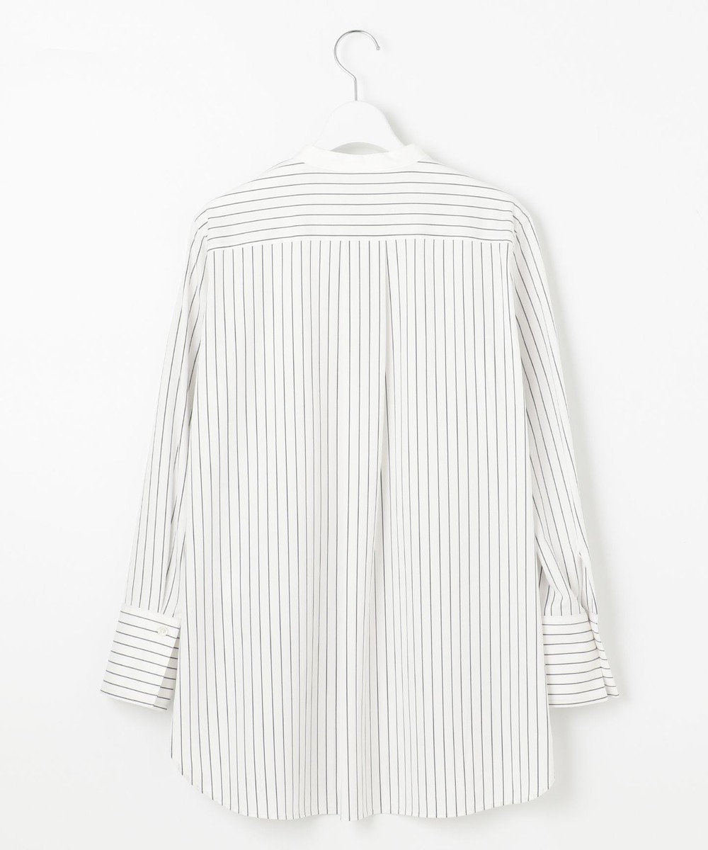 自由区 【洗える】ストレッチシャーティング ブザムシャツ 