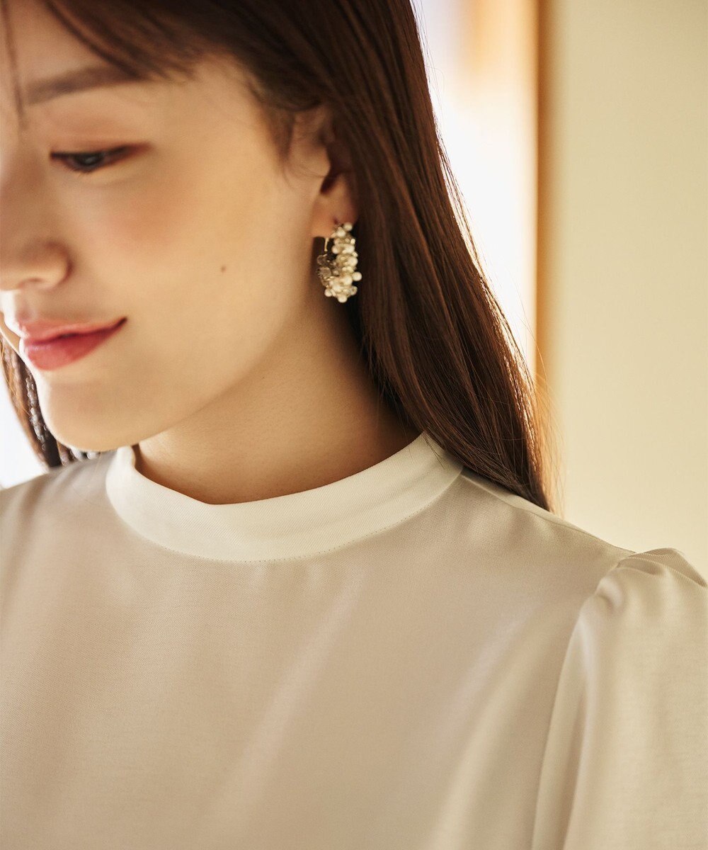 #Newans 〈花乃まりあさんコラボ〉ワイドプリーツワンピース 