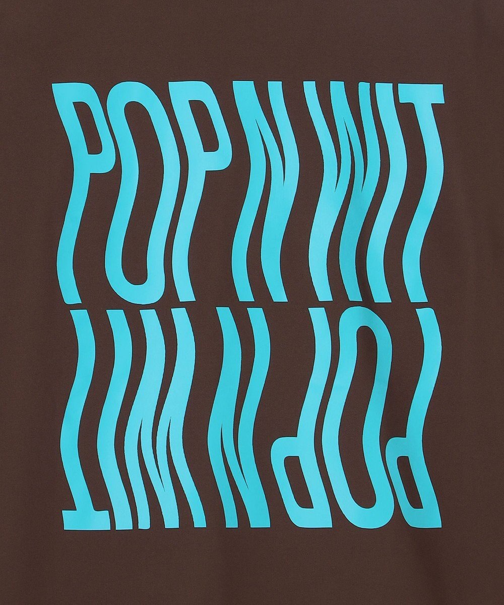 PW CIRCULUS 【裏起毛であたたか】【MEN】WAVY LOGO  裏起毛ロングスリーブモックネックT ゴルフ 