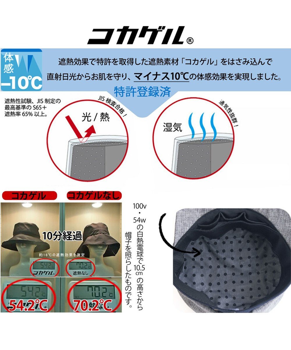 ATRENA 体感-10℃ コカゲル ナチュライクマリンキャス 