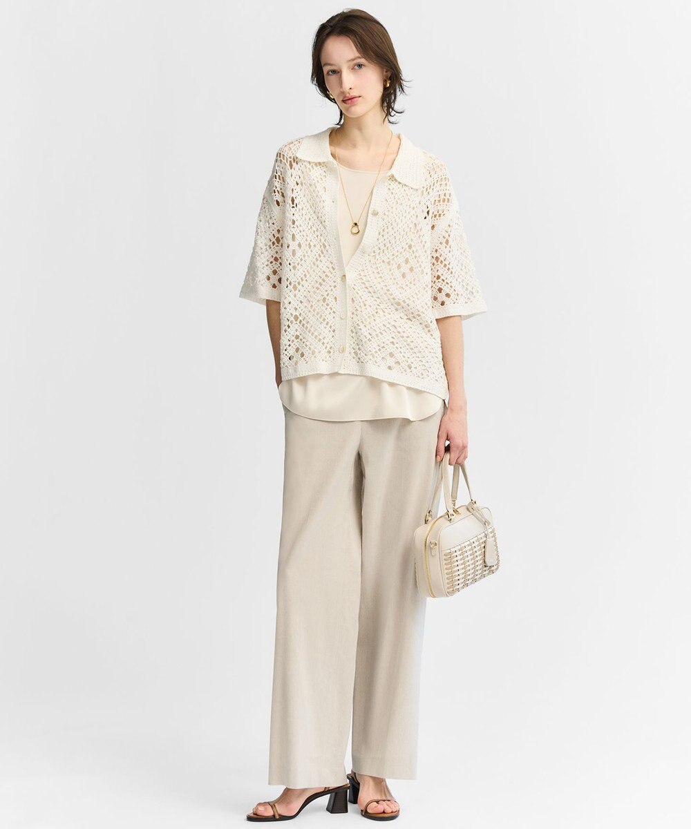 23区 【Oggi掲載】バスケットメッシュ ボストンバッグ 