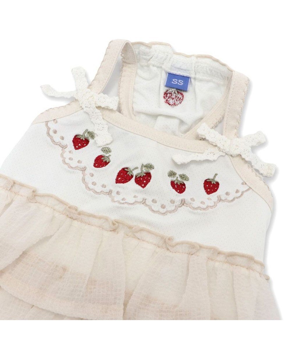 PET PARADISE ペットパラダイス エコメッシュ キャミソール 《苺刺繍》 小型犬 