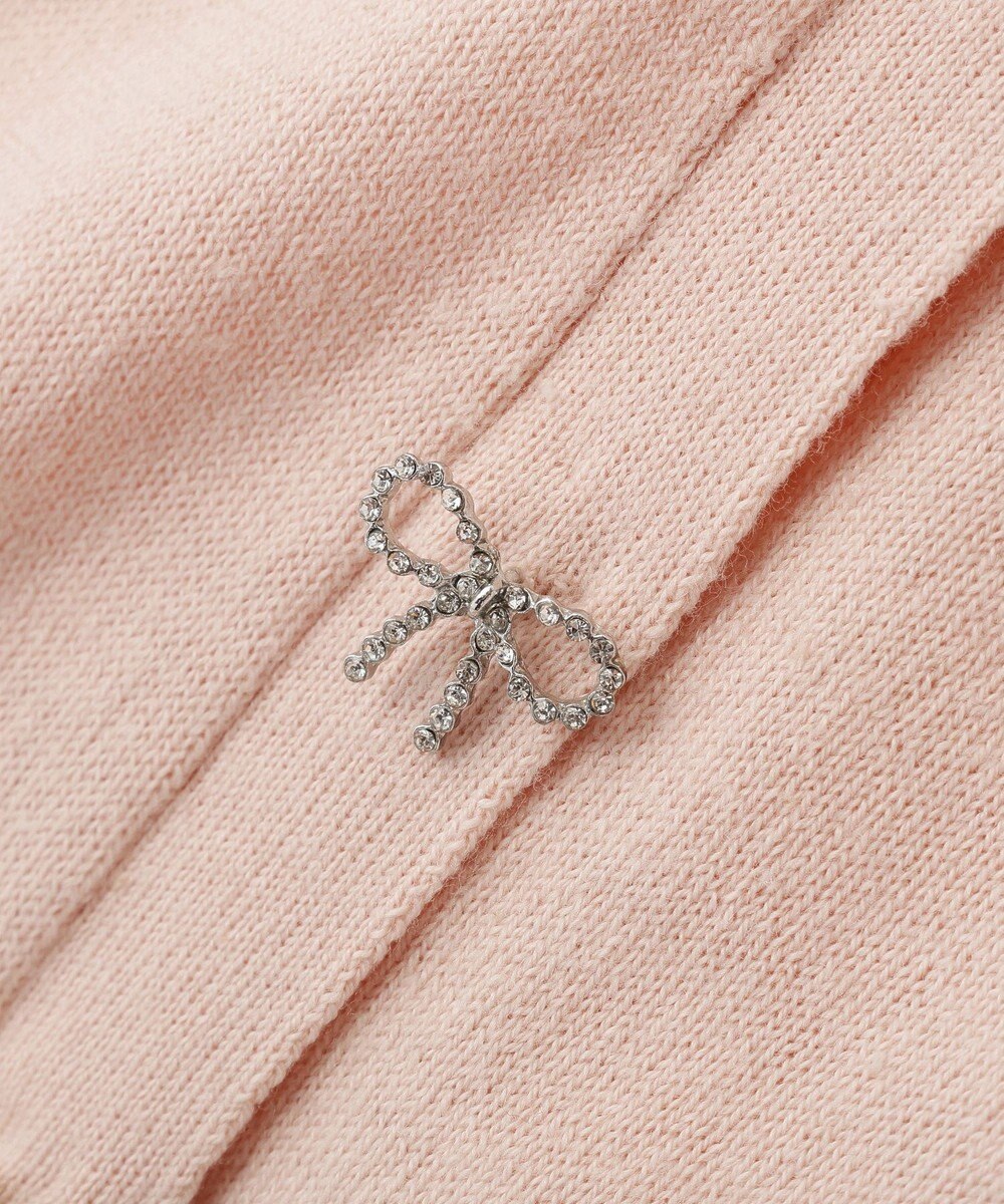 Maison de FLEUR ビジューリボンカーディガン 