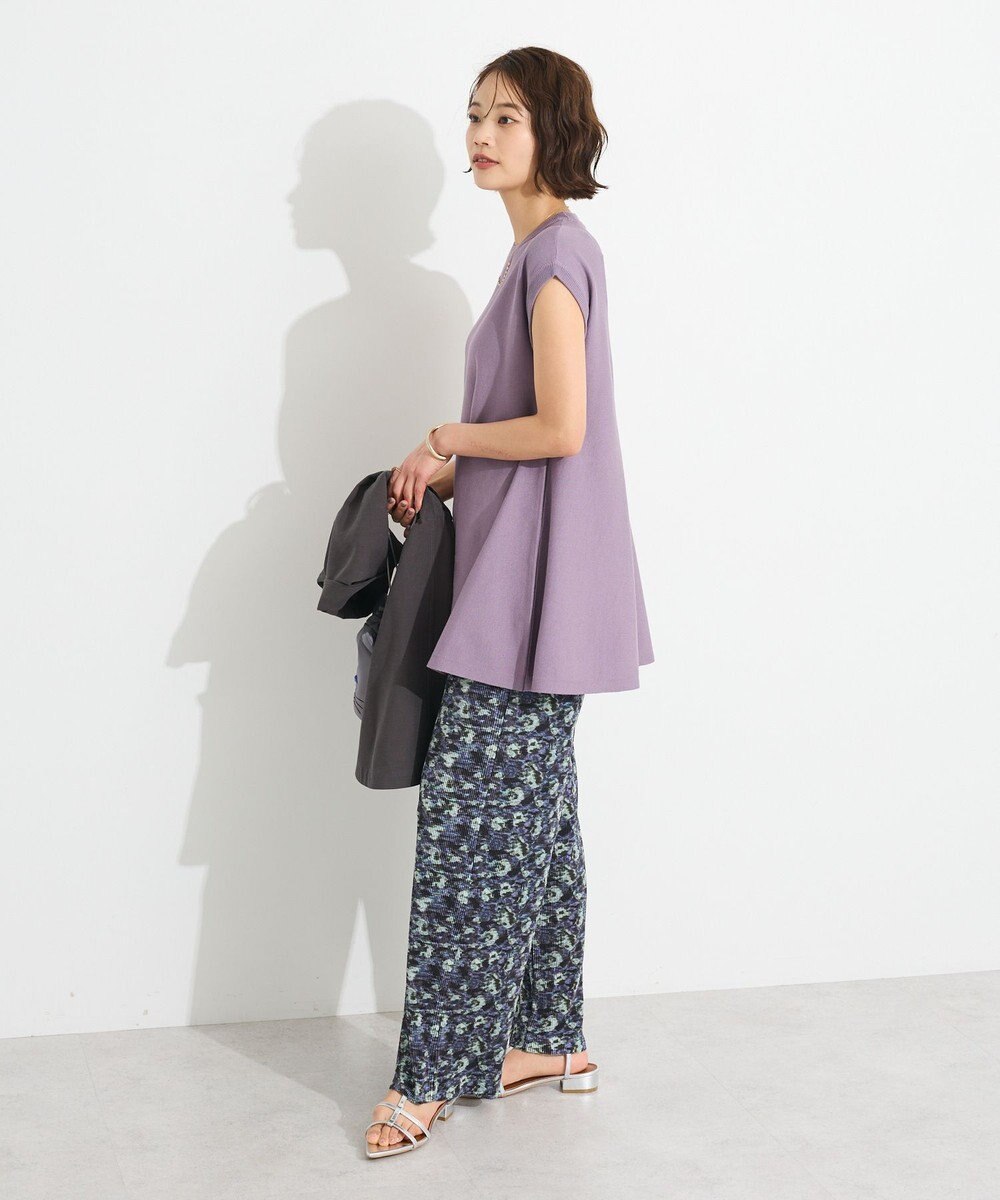 CRAFT STANDARD BOUTIQUE セルフカットイージープリーツパンツ 