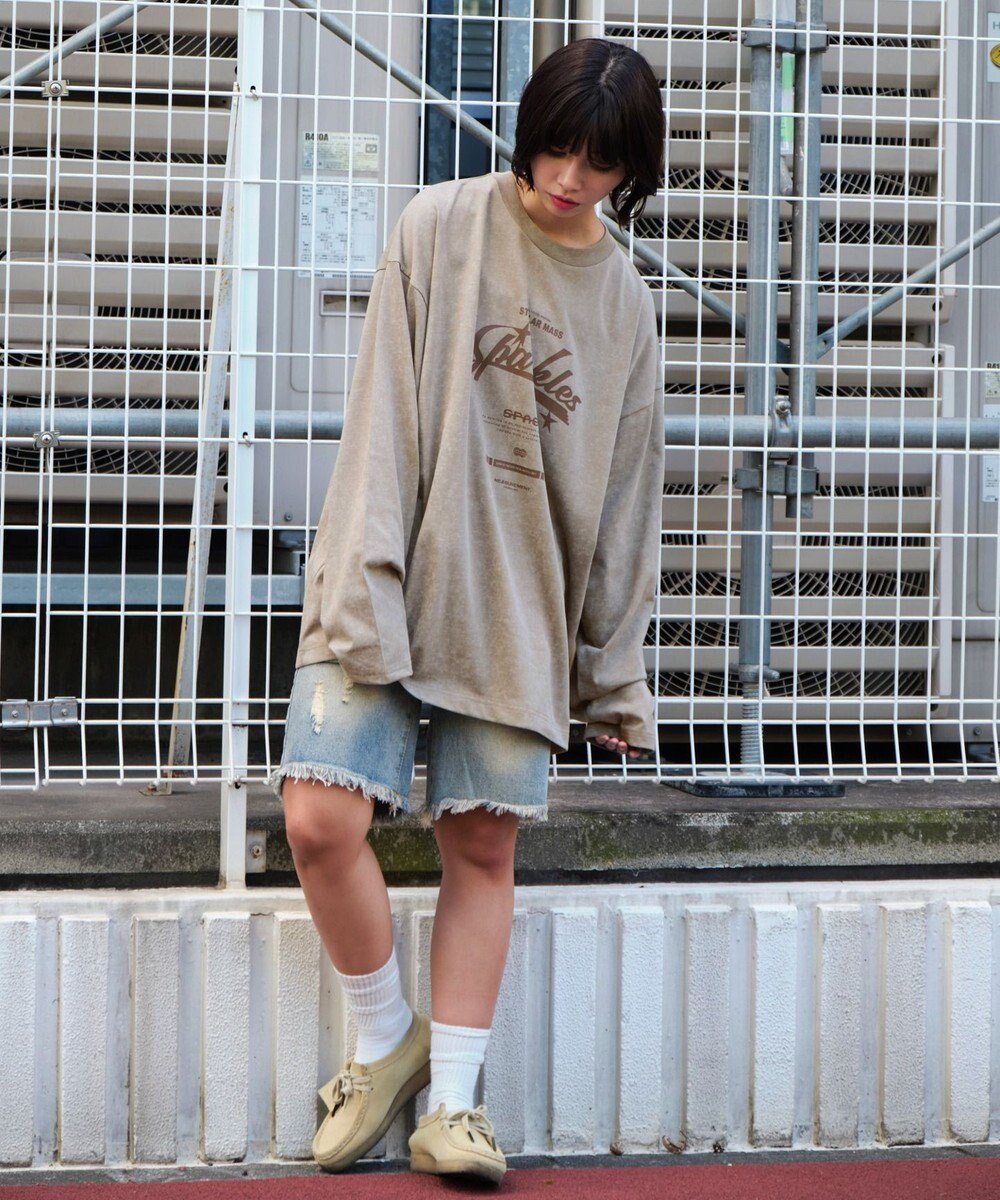 WEGO 【ユニセックス着用ITEM】スノーダイグラフィックT（LS） 