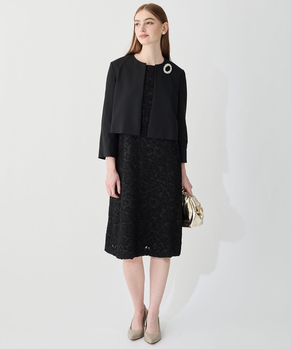 23区 【APPLAUDIR】シュエットジャカード ドレス 