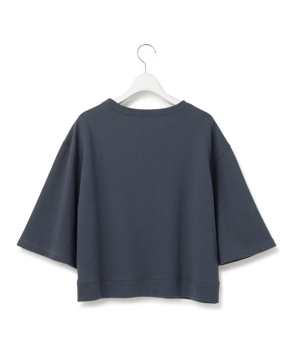 23区 S 【洗える】ライトコットンテリー ワイドスリーブ ロゴ カットソー 