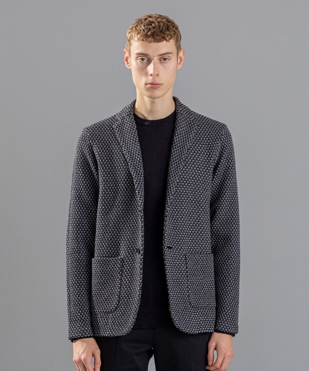 JOSEPH HOMME ストロータックステッチ　ニットジャケット 