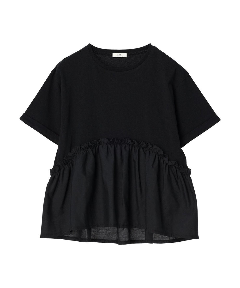 earth music&ecology ドッキングギャザープルオーバー 