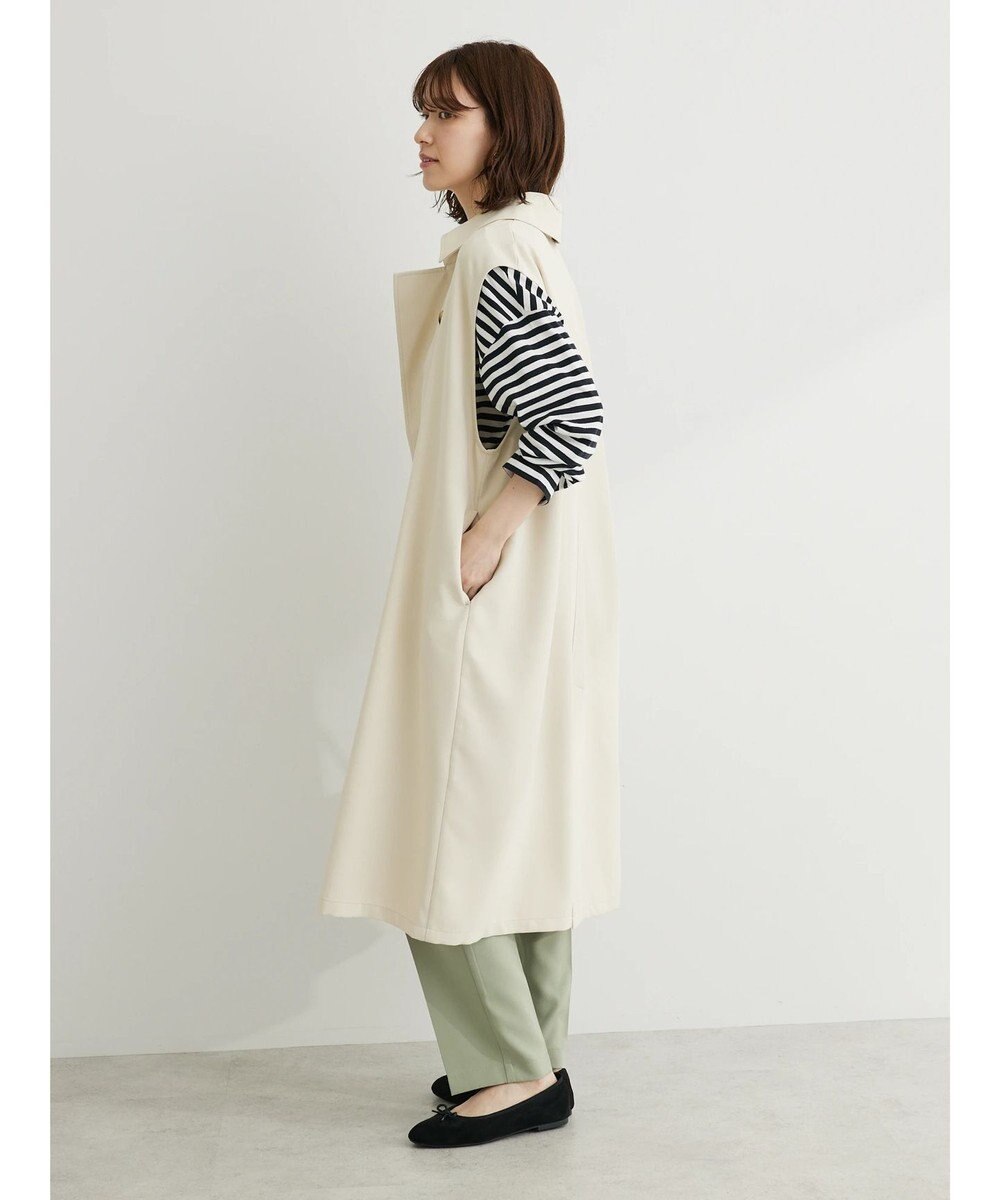 Green Parks トレンチロングジレ 