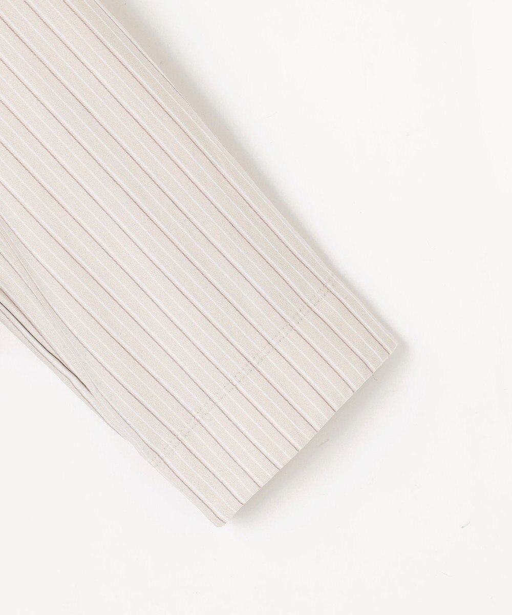 J.PRESS LADIES ストライプジャージー バックペプラム カットソー 