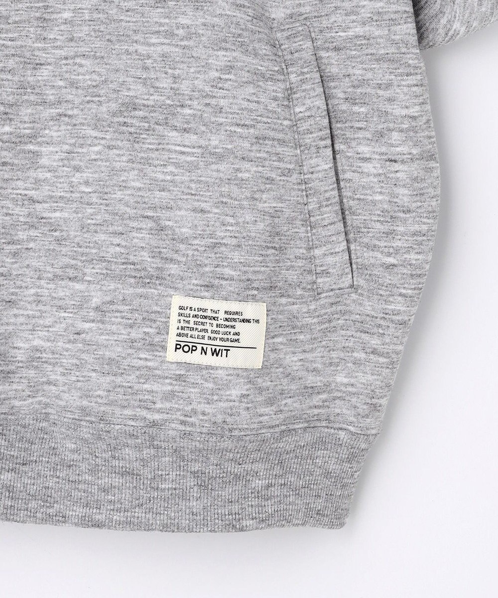 PW CIRCULUS 【WOMEN】ハーフジップ 裏毛スウェットトップス ゴルフウェア レディース 