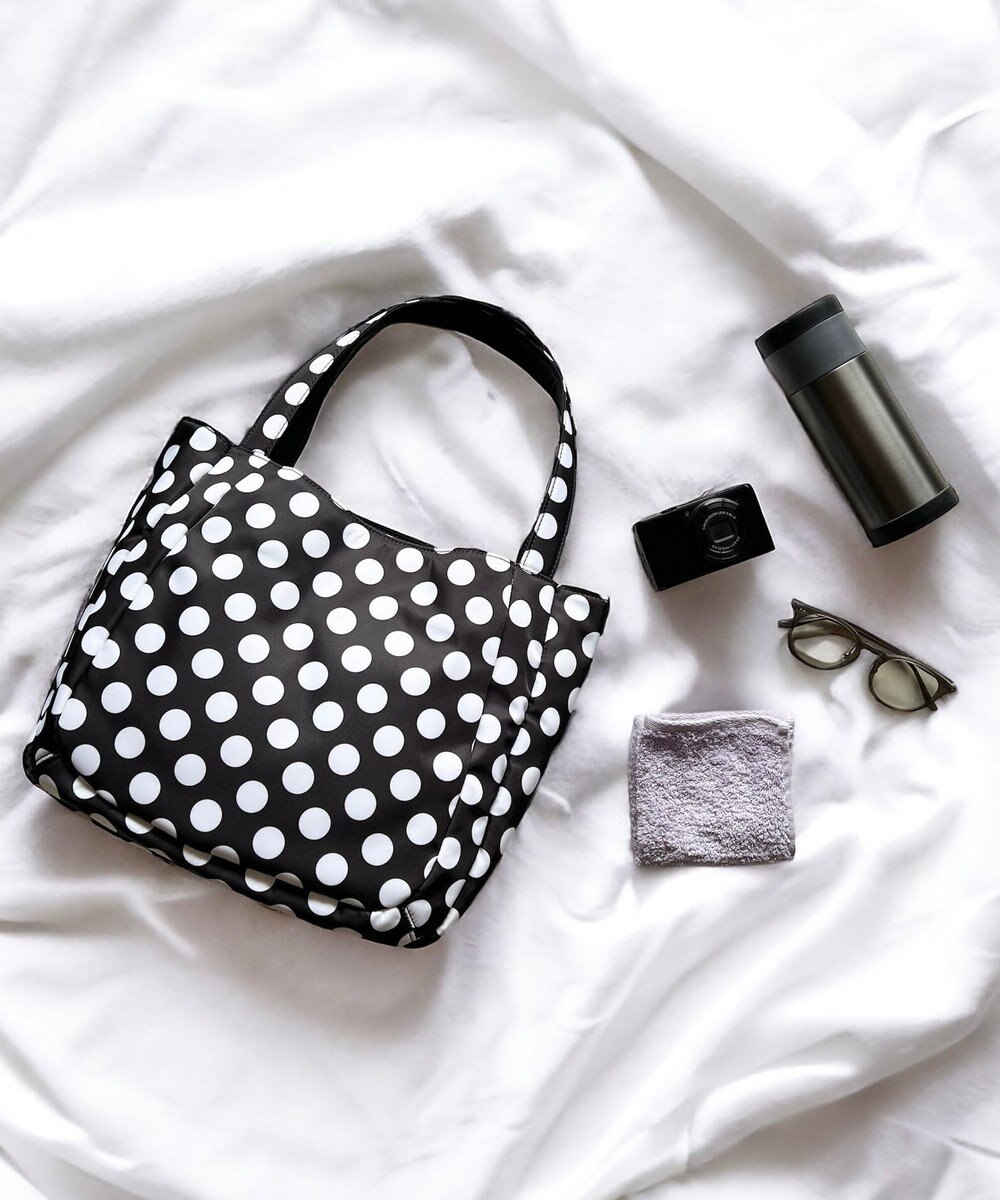 Y'SACCS 【Polka Dots】ボンディングトート　Mサイズ 