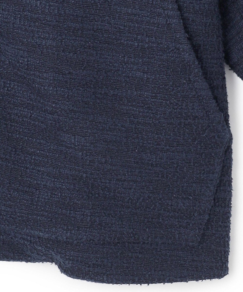 ICB 【WEB限定・洗える】 ツイードインレイ ブルゾン 