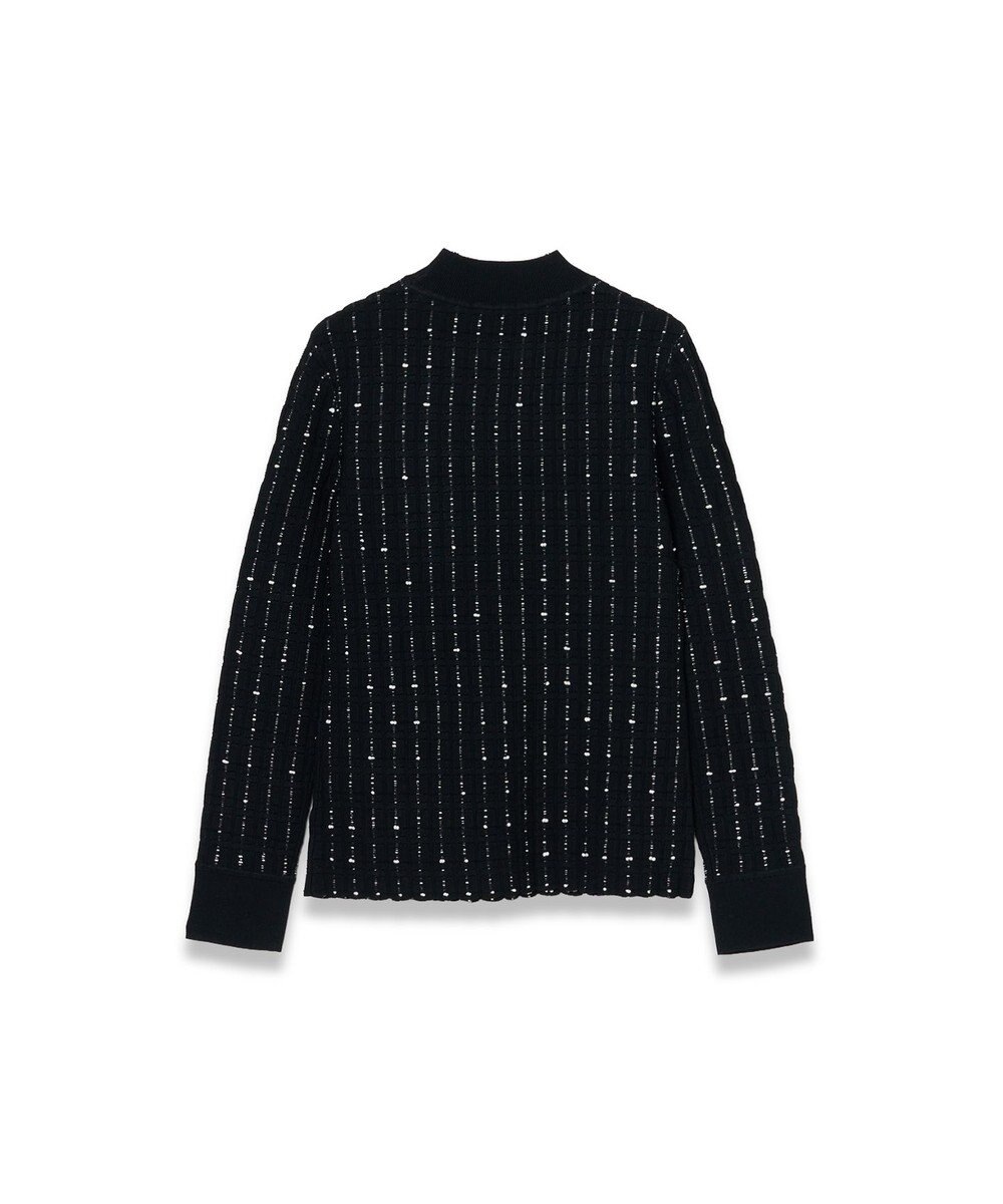 JOSEPH 【洗える】フラグメントストライプ　モックネックニット 