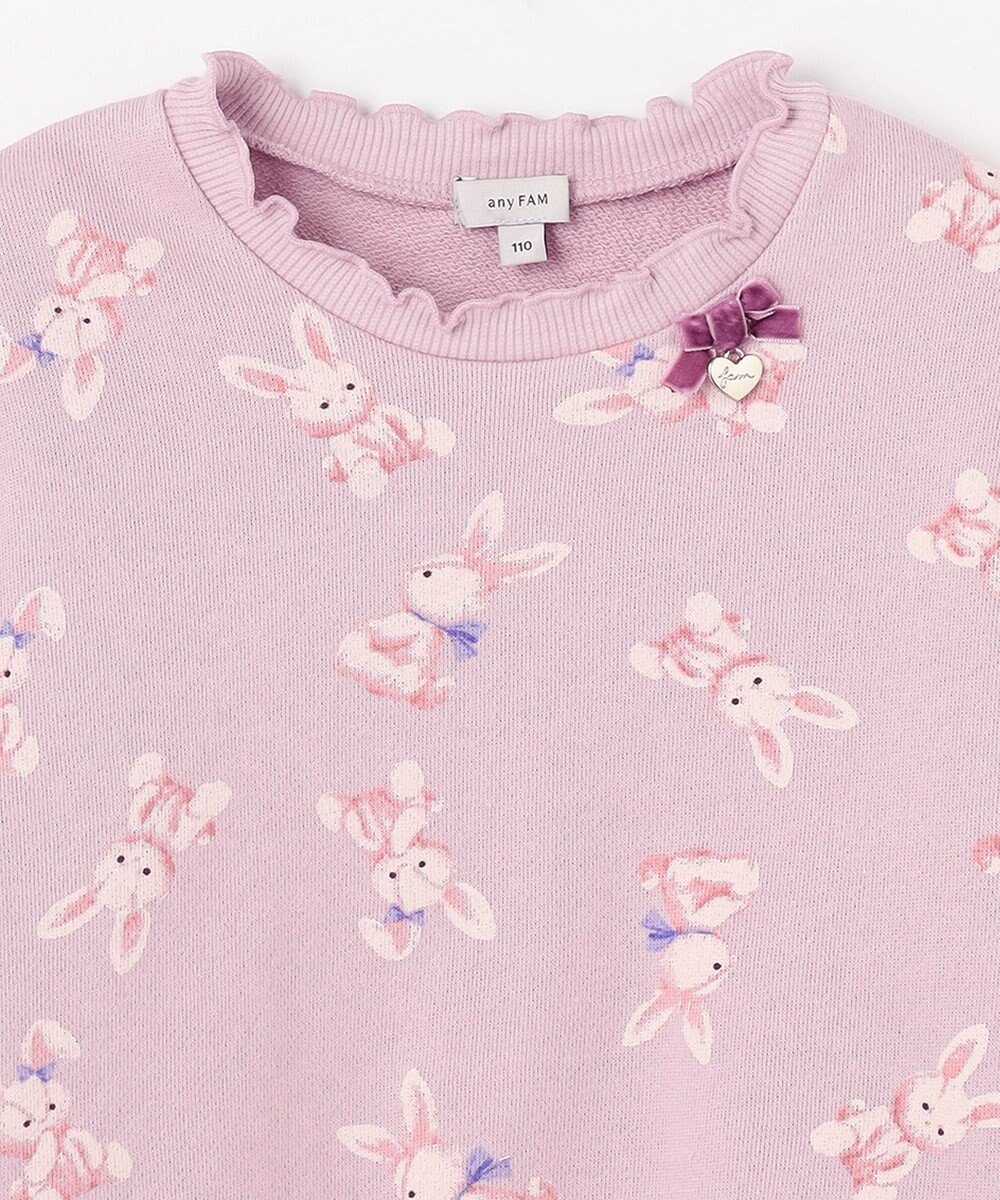 ANY KIDS アニマル 総柄 トレーナー 