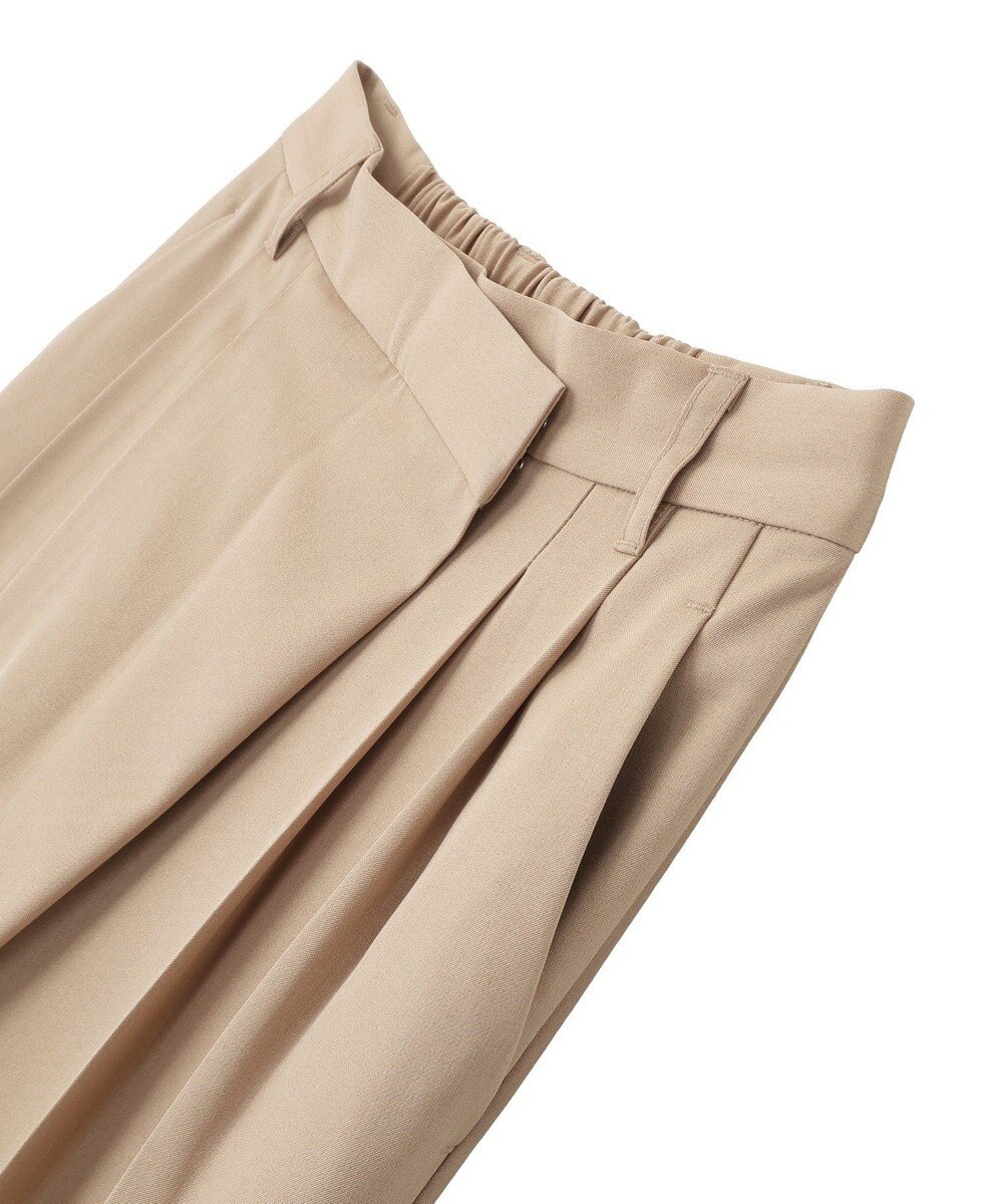 Green Parks アシメウエストタックパンツ 