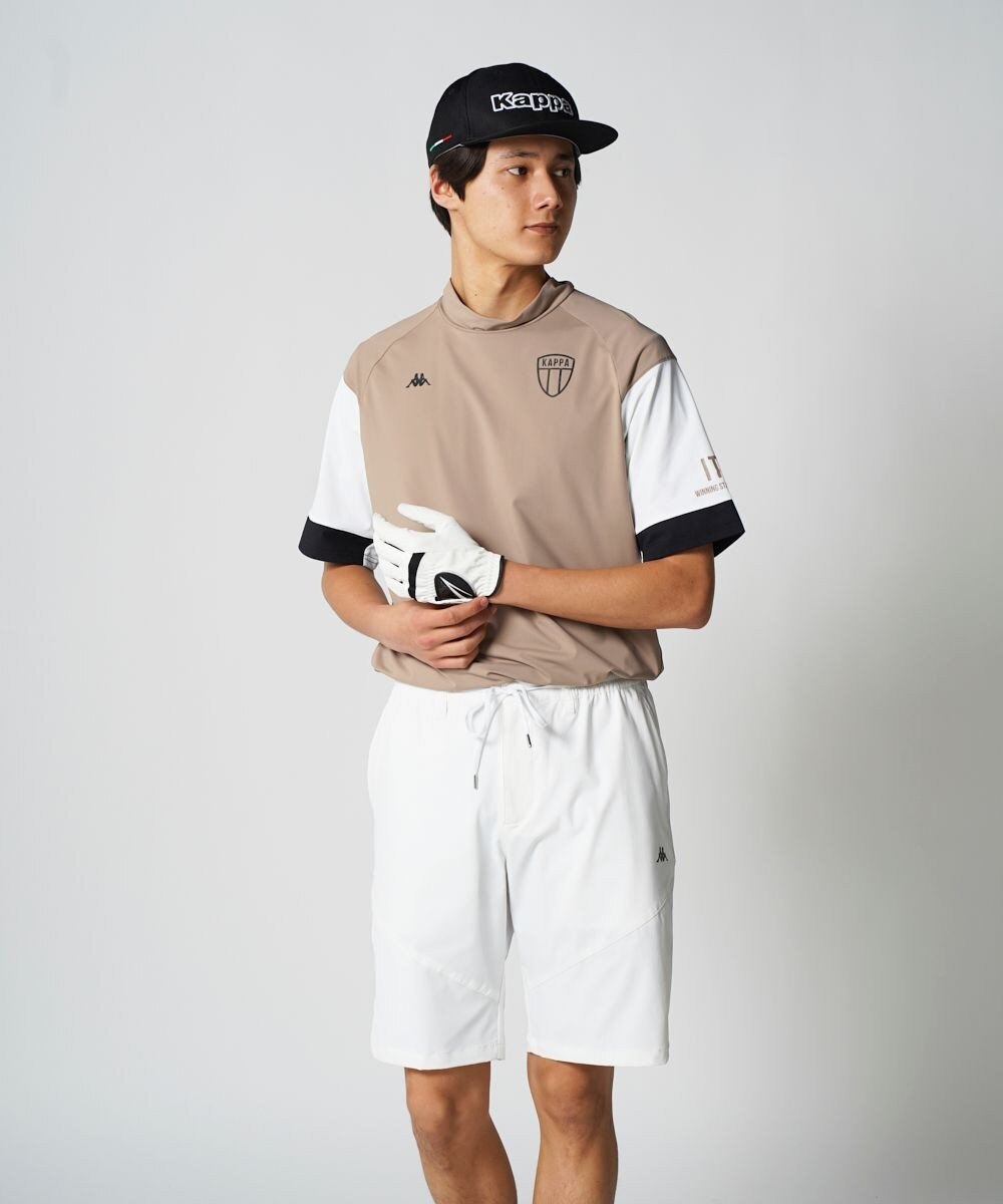 FILA GOLF／marie claire 【Kappa】半袖モックネックシャツ 