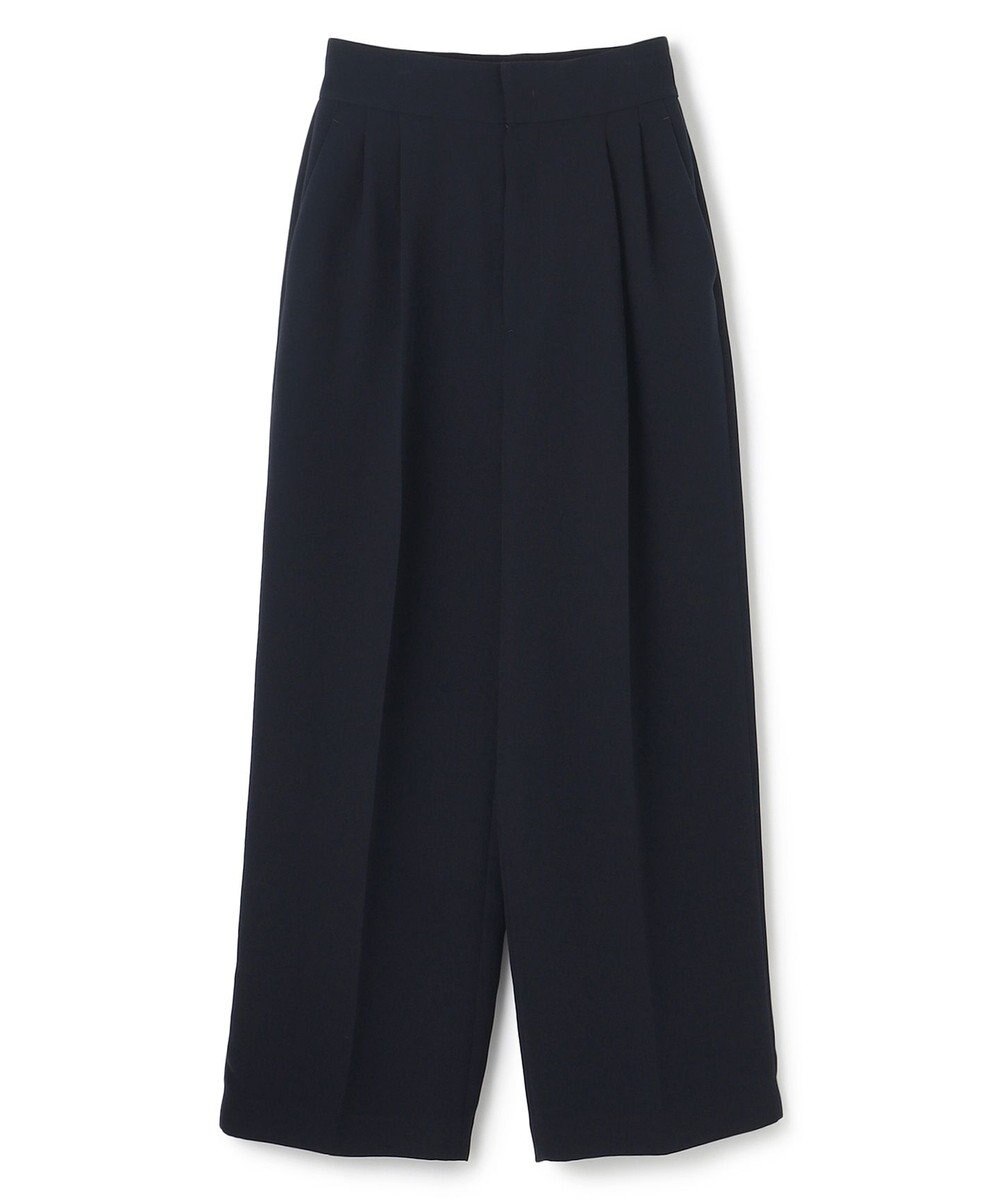 uncrave 【防しわ・洗濯機洗い可】ウォッシャブル ダブルクロス ワイドパンツ（uncrave STANDARD） 