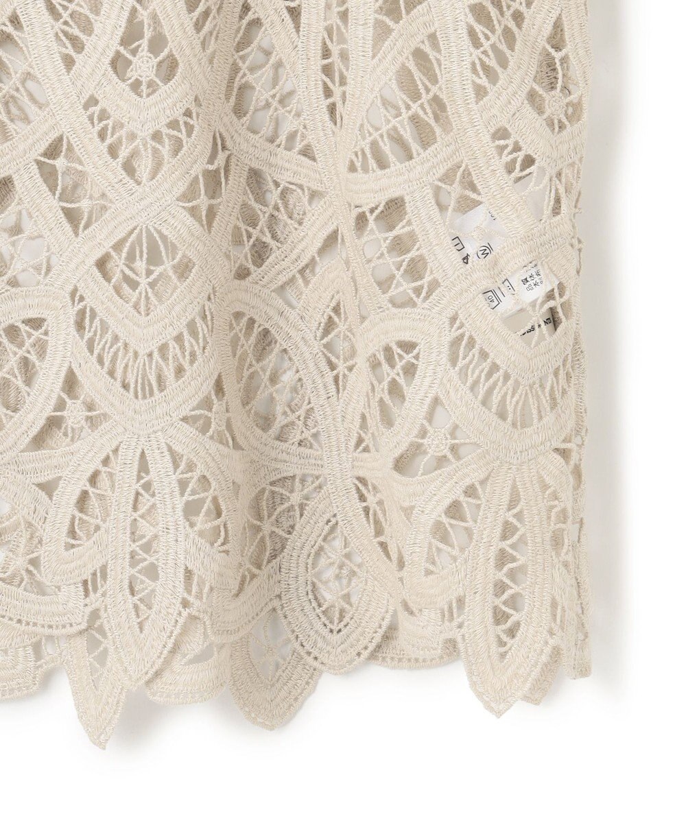 23区 【好評につき新色追加/汗じみ防止】エンブロイダリージャージー レースキャミソール付き カットソー 