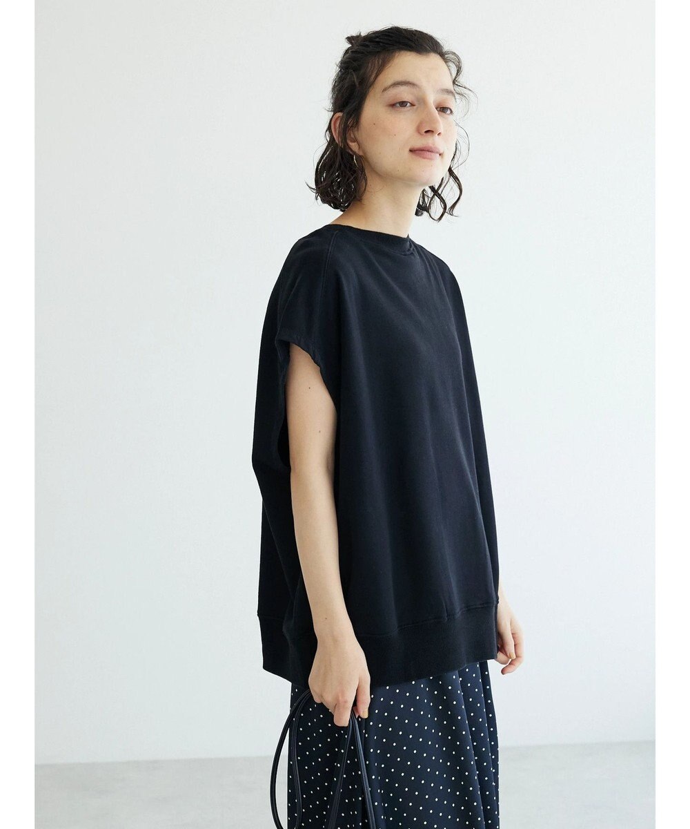 CRAFT STANDARD BOUTIQUE ミニ裏毛　パウダー加工　２ｗａｙクラックＰＴベスト 