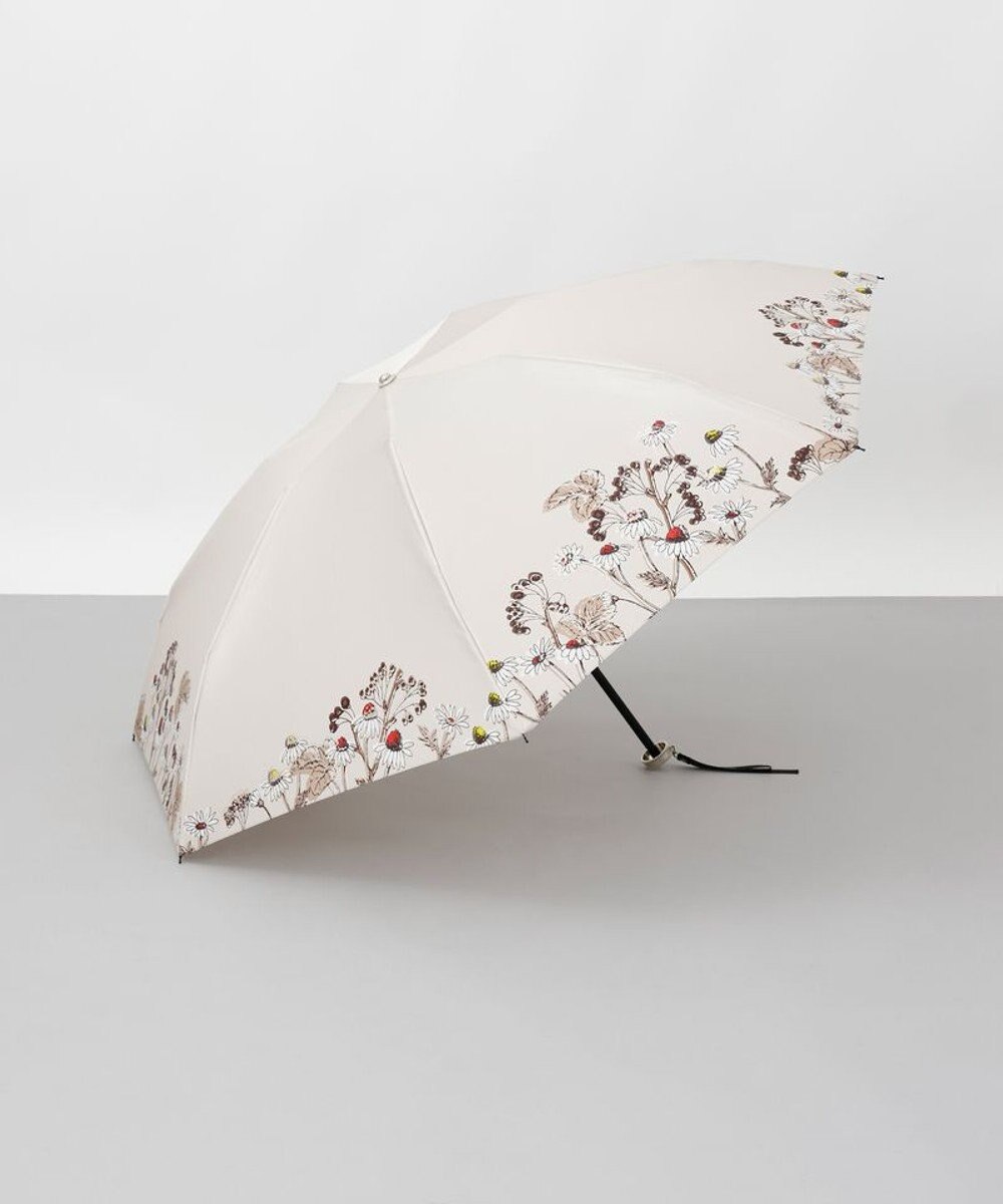 AURORA 【 JILL STUART（ジル スチュアート）】ボタニカルプリント雨傘（折りたたみ傘） 