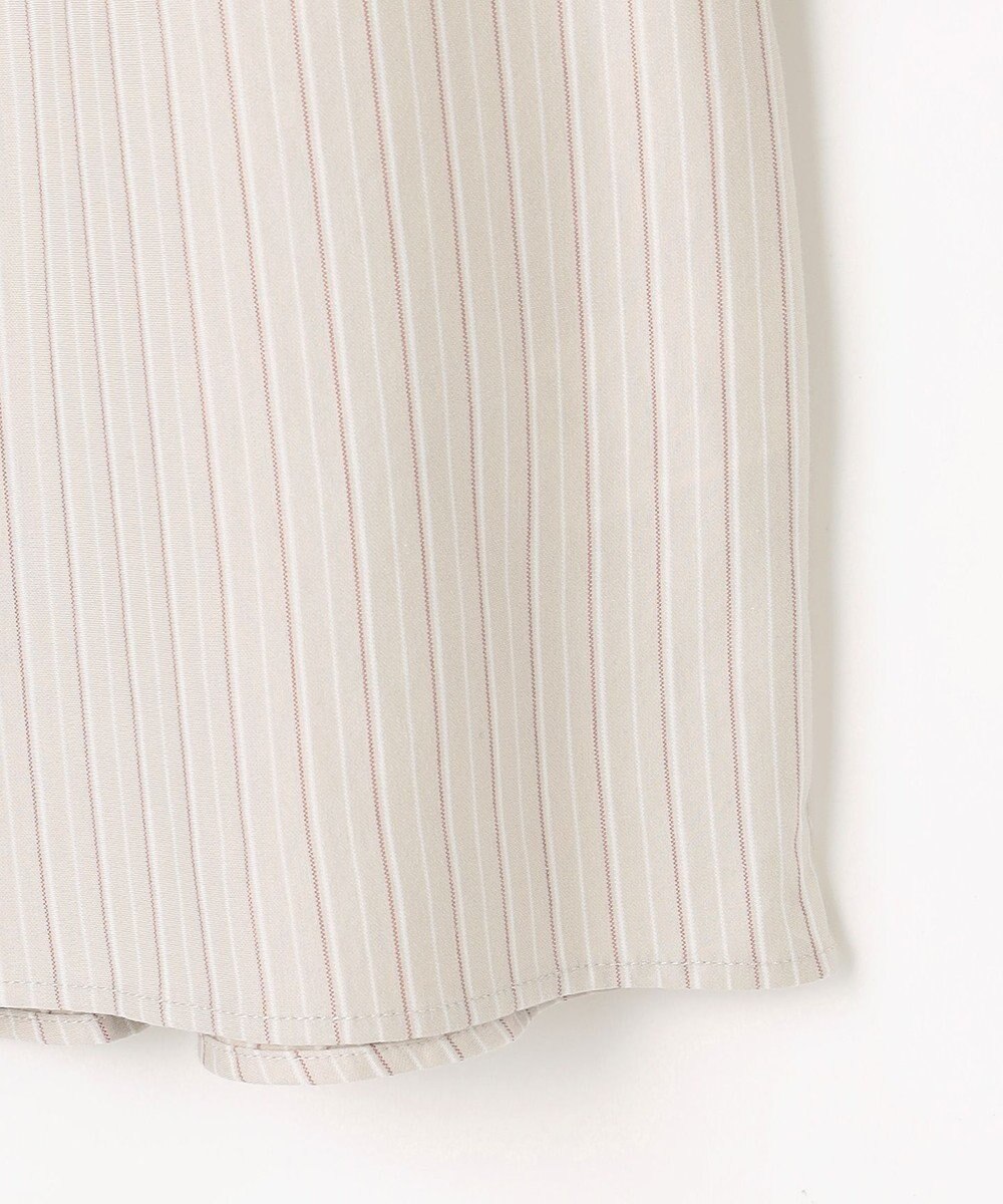 J.PRESS LADIES ストライプジャージー バックペプラム カットソー 